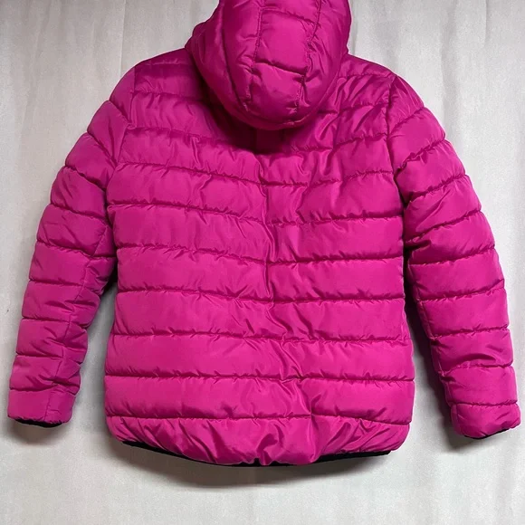 Spyder Girls Kids Sherpa Lined Puffer Jacket Pink 14/16 - Picture 2 of 4